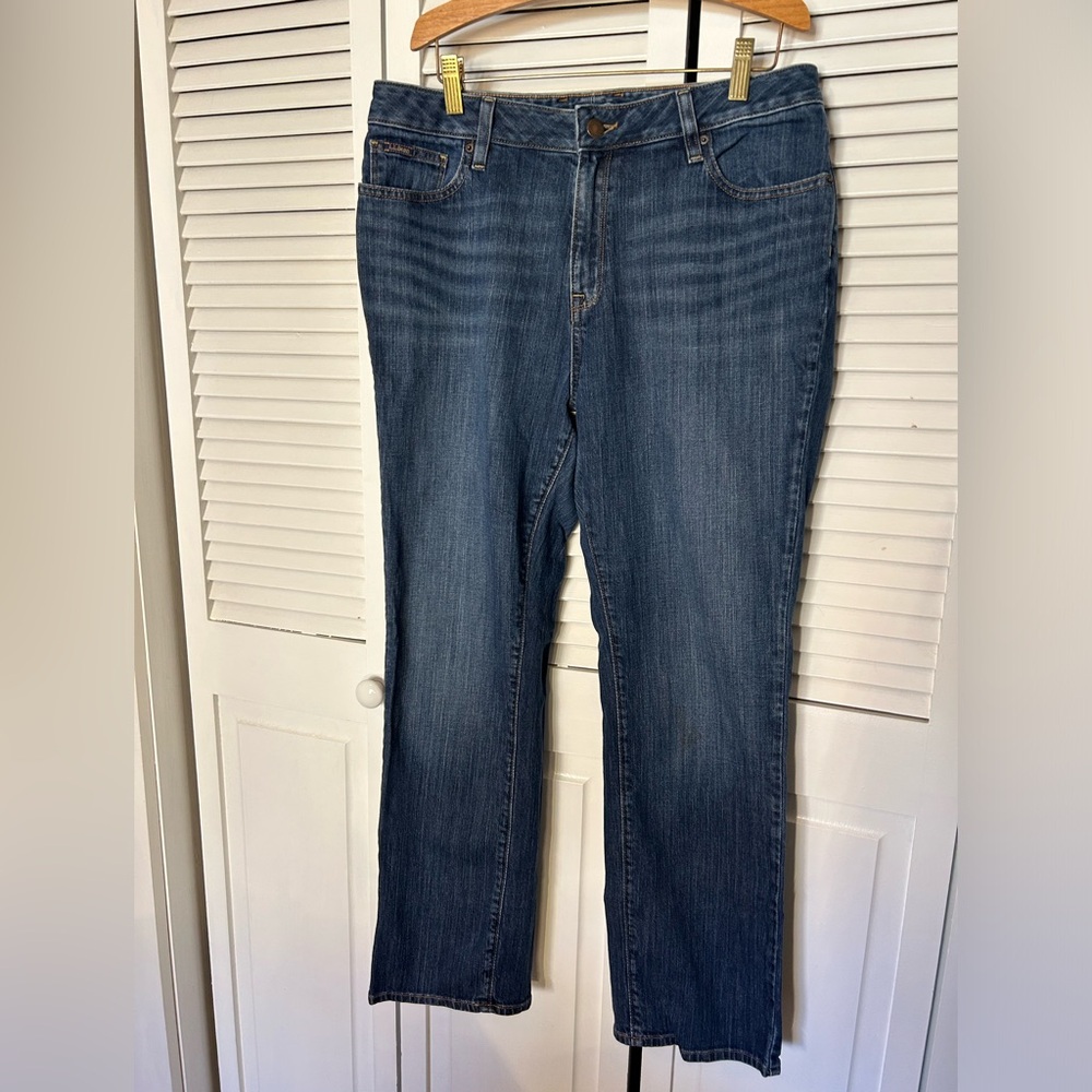 L.L. Bean classic fit rinse wash jeans 12P